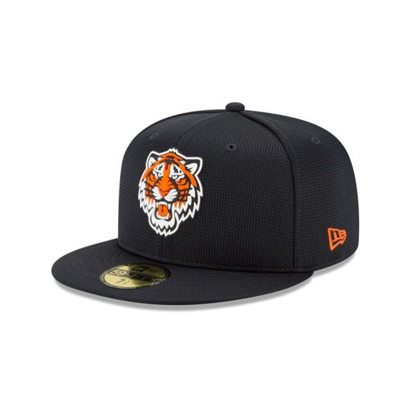 MLB Detroit Tigers Clubhouse Collection 59Fifty Fitted (GTX6270) - Blue New Era Caps